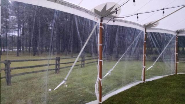 Rental store for AURORA TENT SIDEWALLS - CLEAR in Wilmington NC